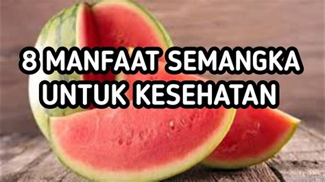 8 Manfaat Buah Semangka Untuk Kesehatan Yang Menarik Diketahui Youtube