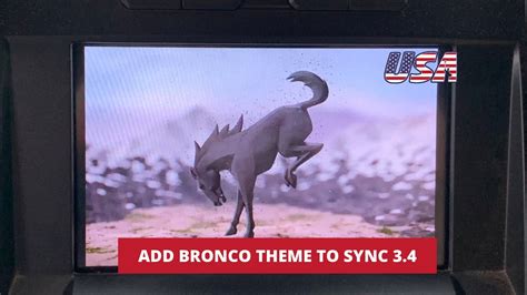 How To Add Ford Bronco Theme Ford Sync 34 With Forscan Youtube