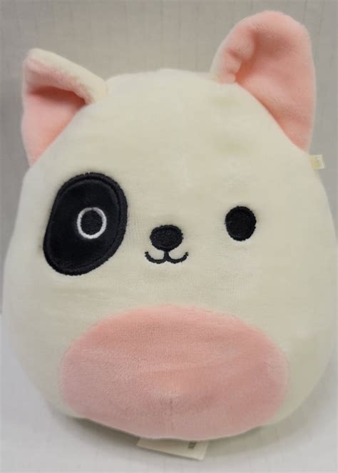 5 Squishmallows Charlie The Bull Terrier Dog Kellytoy Etsy