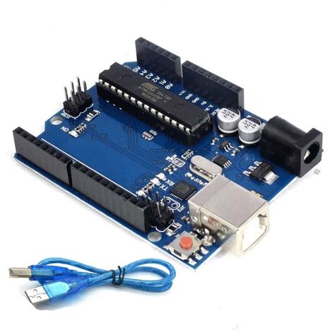 Mikrokontroler UNO R3 Zgodny Z Arduino Atmel ATMega328 DIP Wymienny