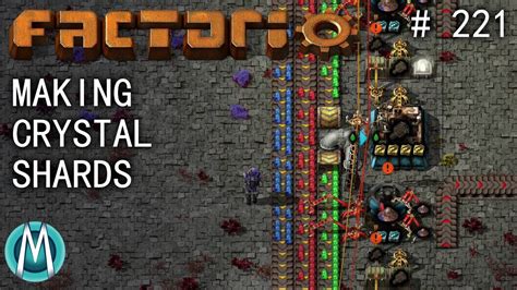 Factorio 1 1 4K Angel Bobs Ep 221 Making Crystal Shards YouTube