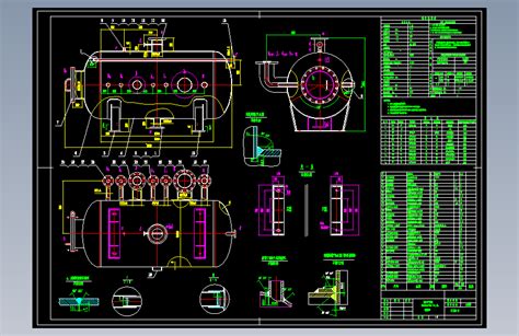 疏水扩容器 15立方cad图纸autocad 2004模型图纸下载 懒石网