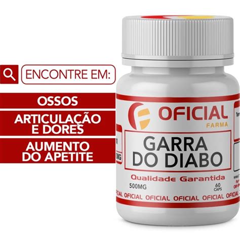 Garra Do Diabo 500Mg 60 Cápsulas em Promoção Ofertas na Americanas