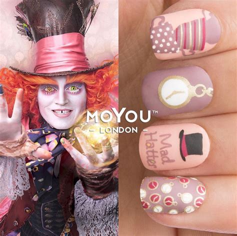 Disney Alice In Wonderland Nails Love Nails Fun Nails Pretty Nails