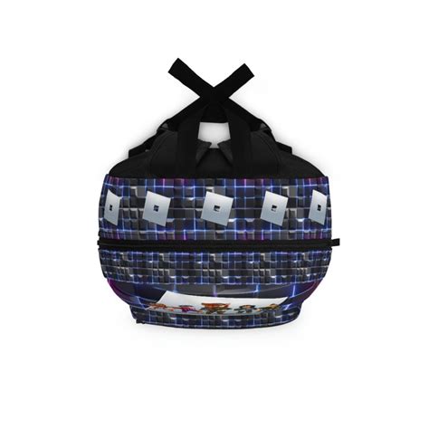 Roblox Backpack for Boys, Roblox Games. Black backpack with neon colors. - Cool Kiddo