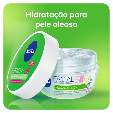 Gel Hidratante NIVEA Ácido Hialurônico e Pepino Beleza na Web