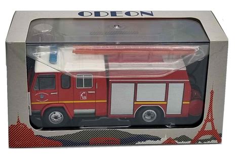 Camion De Pompiers Berliet Kb Fpt Camiva Sdis Miniature De