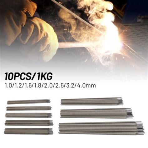 Gb E4303 Aws E6313 J422 Carbon Steel Welding Rod 10pcs 1kg Diameter 1 04 0 Ebay