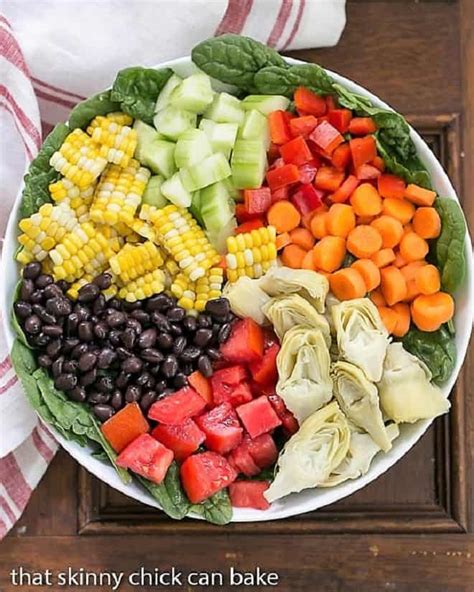 Summer Vegetable Salad That Skinny Chick Can Bake