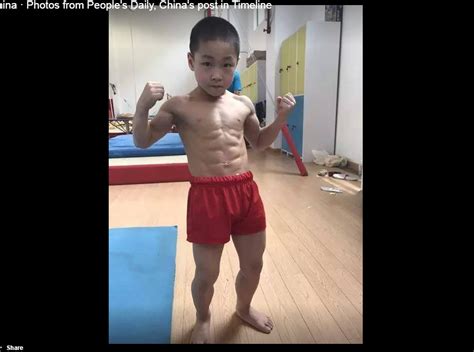 Viral Story: This 7-year-old boy in China has better 8-pack abs than ...