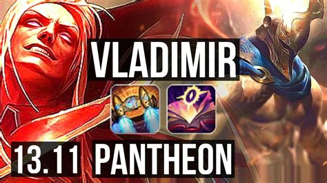 VLAD Vs PANTH MID 6 1 4 1 1M Mastery 400 Games Dominating KR