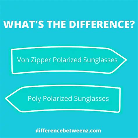 Difference between Von Zipper Polarized and Poly Polarized Sunglasses ...