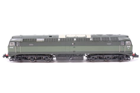 Graham Farish 371 825a Class 47 D1745 In Br Two Tone Green With Small