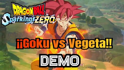 Goku Vs Vegeta Gameplay Dragon Ball Spanking Zero Demo Youtube