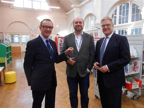 Edward Garnier Opens New Library In South Wigston Harborough Oadby