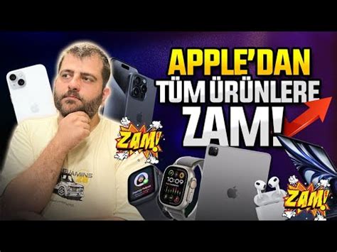 Apple tüm ürünlere zam yaptı iPhone fiyatı uçtu ShiftDelete Net