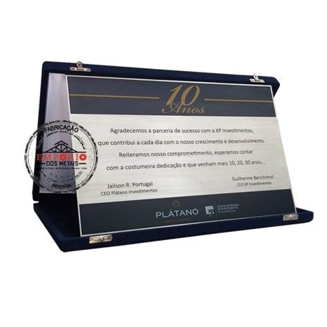 Placa Menção de Agradecimento 566 Placas de homenagem