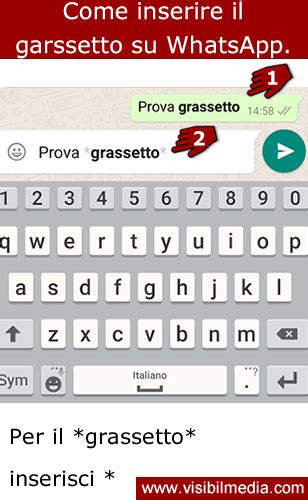 Come Scrivere Grassetto E Corsivo Su Whatsapp Visibilmedia