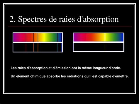 PPT Lobservation des étoiles Étude des spectres démission et d