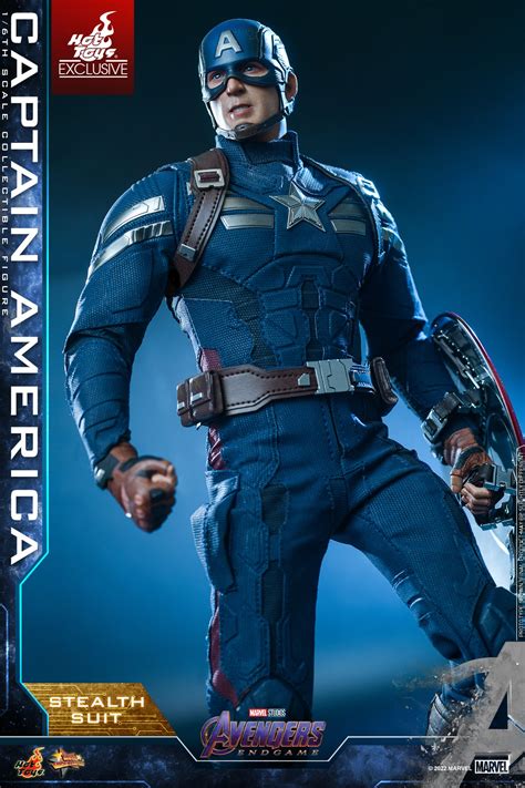 Avengers Endgame Hot Toys Exclusive Stealth Suit Captain America