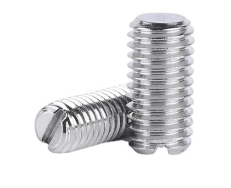 Stainless Steel Slotted Set Screw DIN 914 China Screw And Fastener