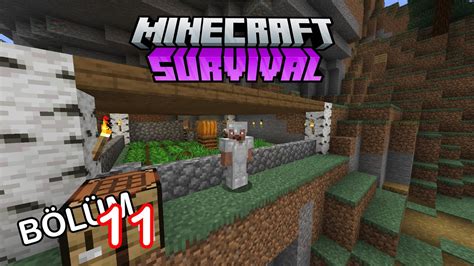 Otomatik Tarla Yapt M Minecraft Survival B L M Ekiple Youtube