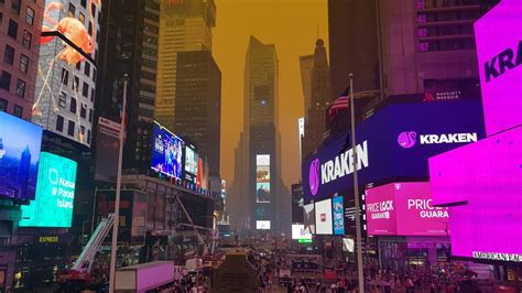 La Apocalíptica Estampa De Nueva York Por La Contaminación De Los