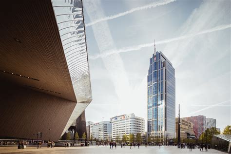 Centraal Station - Rotterdam - dynamic forms - architectural photography