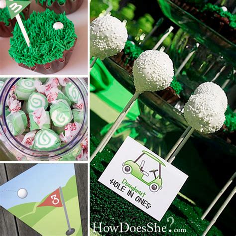 Golf Themed Birthday Party | How Does She