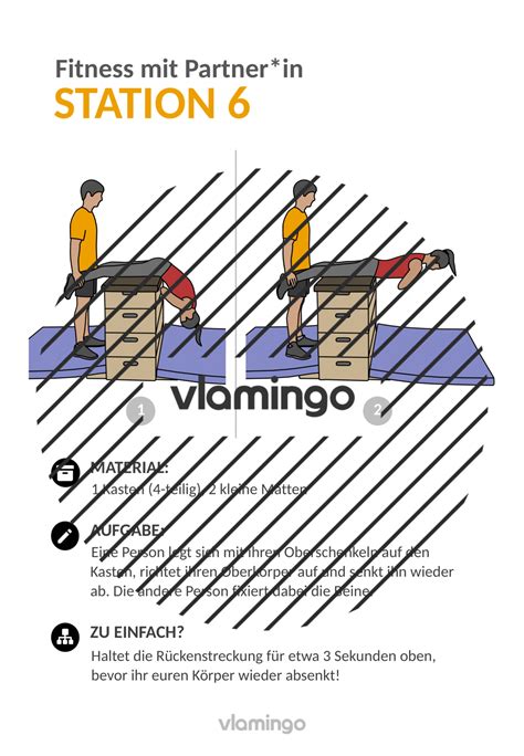 30 Fitnessübungen für ein Partner-Workout im Sportunterricht