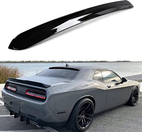 Amazon Syon Auto FITS 08 2021 DODGE CHALLENGER GLOSSY BLACK