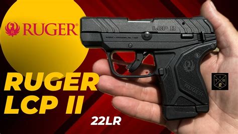 Ruger Lcp Ii 22lr Handgun First Impressions Youtube