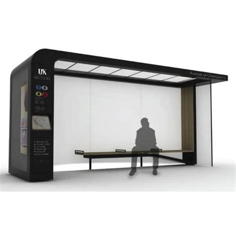 Modern Smart Metal Bus Stop Shelter Design - Buy Bus Stop Shelter Design,Bus Stop Shelter,Smart ...