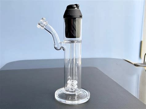 Tall Longer Glass Bubbler Water Piece Double Matrix Perc Attachment Fo