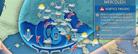 Meteo Monza E Brianza Arriva Linverno Vortice Freddo E Temperature