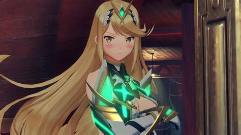 Mythra Wird Rot Xenoblade Chronicles 2 Screenshot Xenoblade