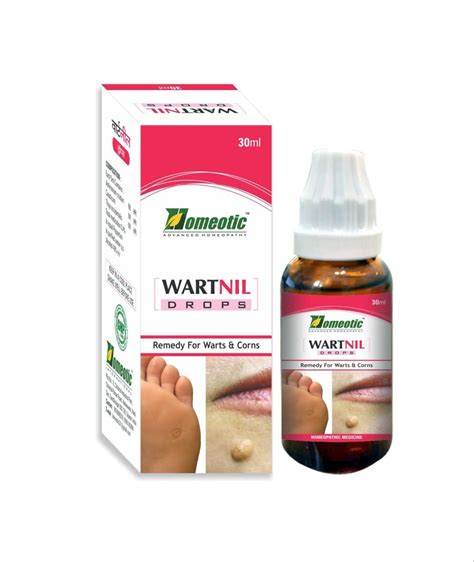 Homeopathic Wartnil Drops Treatment Remedy For Warts And Corns