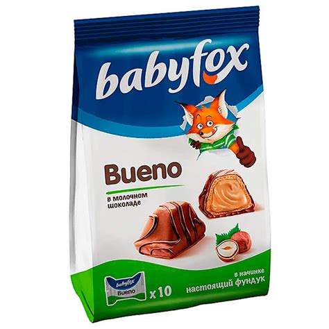 Конфеты KDV Babyfox Bueno | отзывы