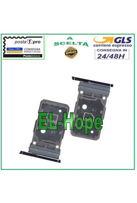 SLOT CARRELLO VANO DUAL SCHEDA NANO SIM SAMSUNG GALAXY S21 PLUS SM