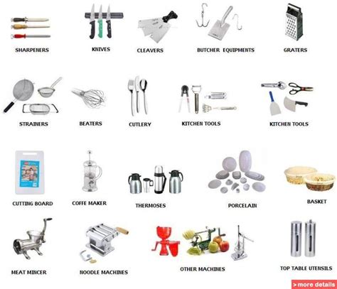 Kitchen Utensils Equipment Names Kitchen Tool Names Modern Kitchen