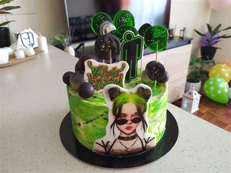 Billie Eilish Birthday Cake