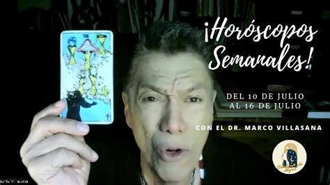 Hor Scopos Semanales De La Semana Del Al De Julio De Tarot