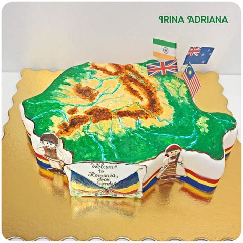 Sweet Romania Decorated Cake By Irina Adriana Cakesdecor