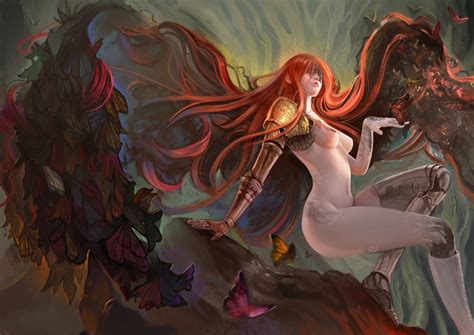 Malenia Blade Of Miquella Malenia Goddess Of Rot Elden Ring Artist Request Highres 1girl