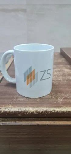 Personalized White Corporate Mug Printing Services In Pune For Office