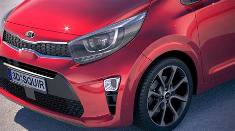 Kia Picanto 2019 3d Model Turbosquid 1298232