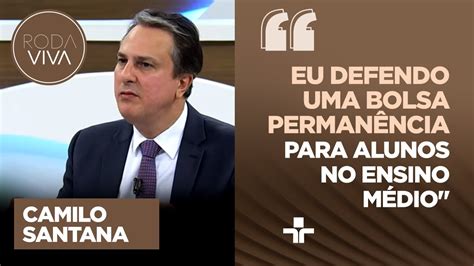 Camilo Santana debate redução de aulas noturnas no ensino médio e