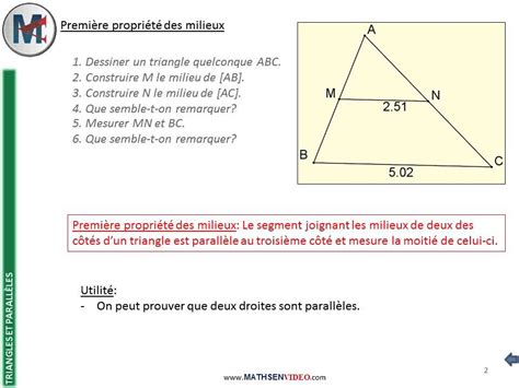 meilleur Théorème Des Milieux Exercices Corrigés Aperçu Bts cpi