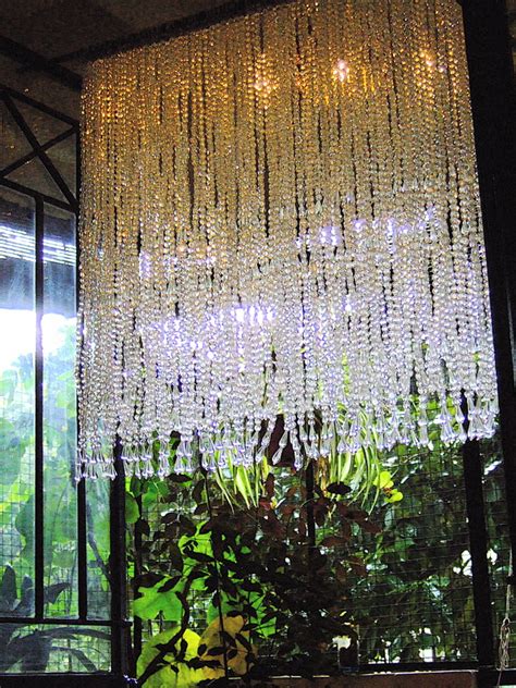 White Acrylic Crystal Bead Curtain Memories Of A Butterfly Buy