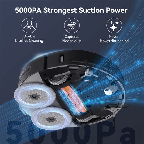 Snapklik.com : Lydsto W2 Robot Vacuum And Mop Combo